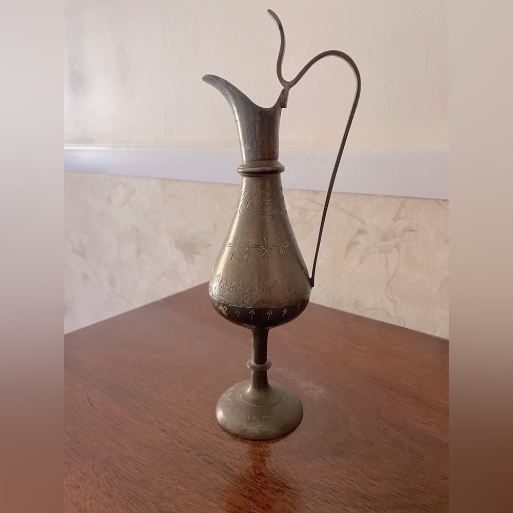 Brass pitcher